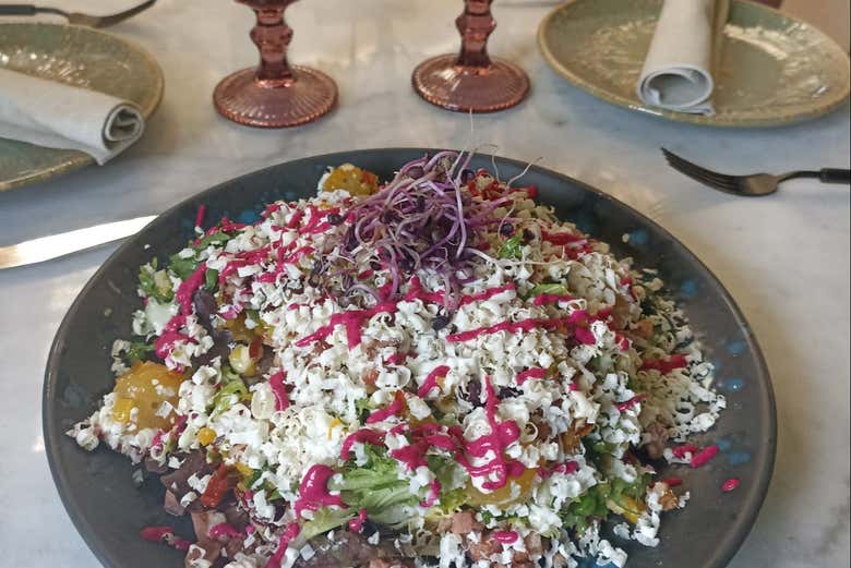 Ensalada del menú