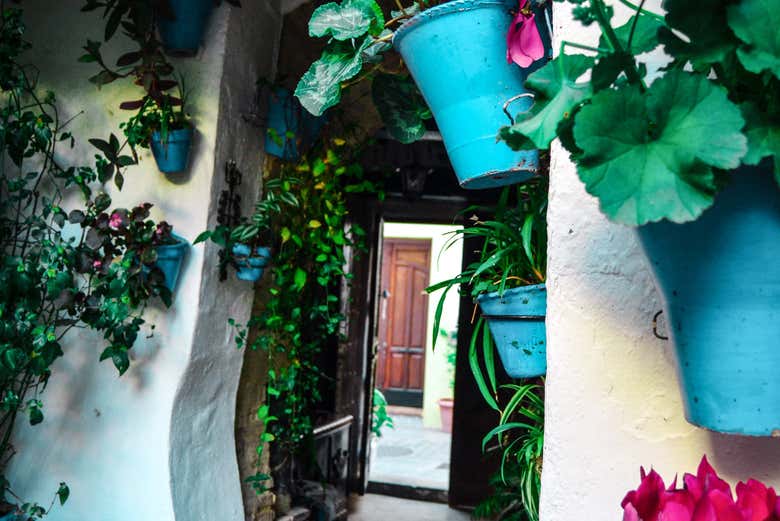 Ingresso a uno dei cortili