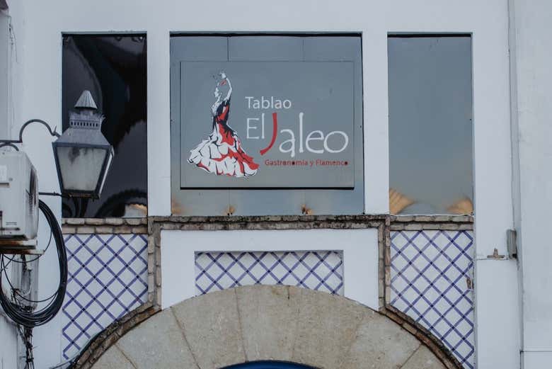 Entrada del Tablao El Jaleo
