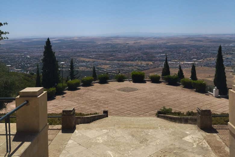 Vista panorâmica de Córdoba desde o Balcón del Mundo