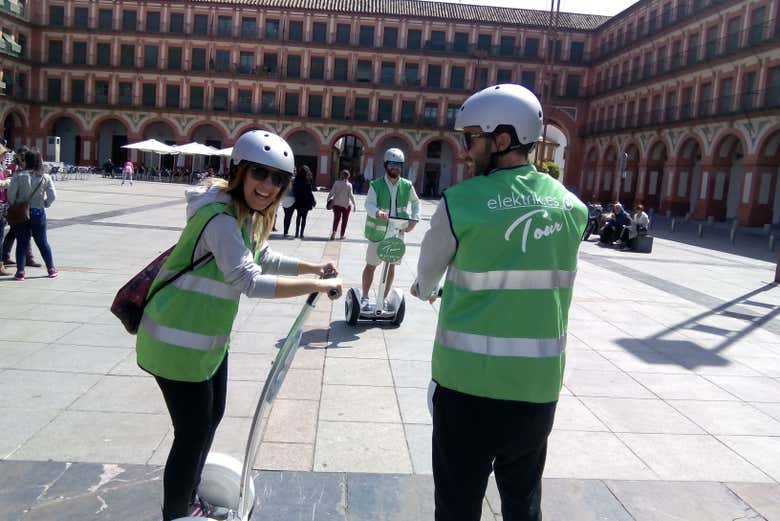 En la Plaza de la Corredera