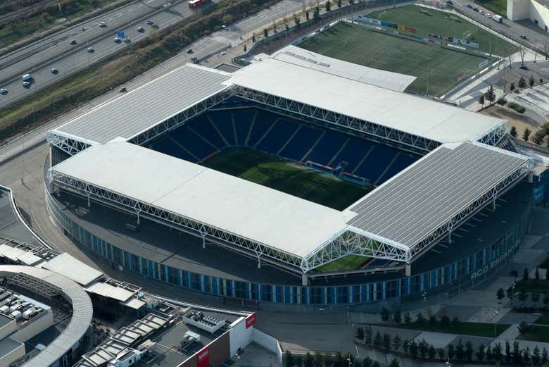 Vistas aéreas del RCDE Stadium
