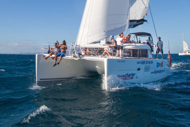 Balade en bateau depuis Corralejo