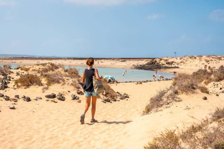 Balade sur la plage de La Concha