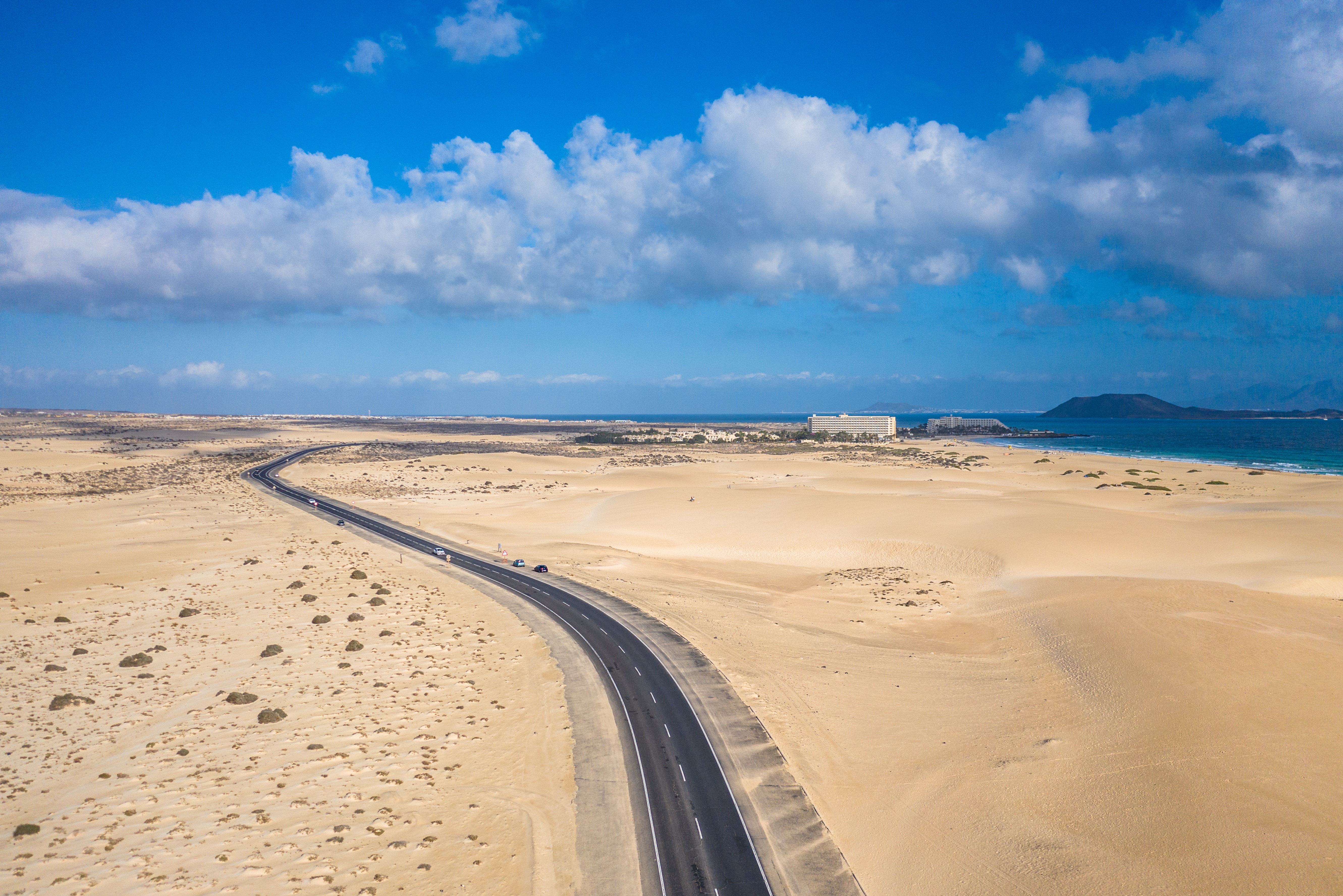Exploring the dunes of Corralejo