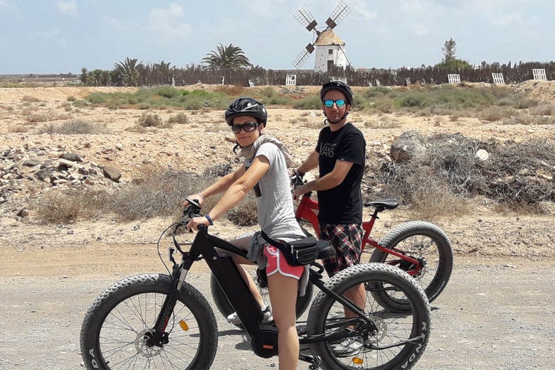 En bicicleta eléctrica por el norte de Fuerteventura