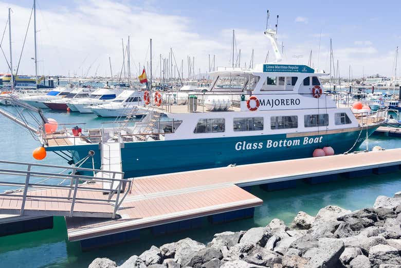 El ferry en el que navegaremos