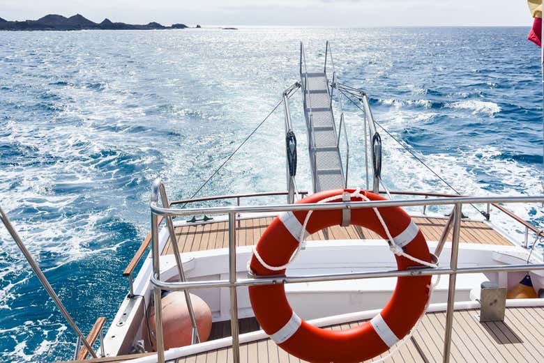 Vistas desde el barco