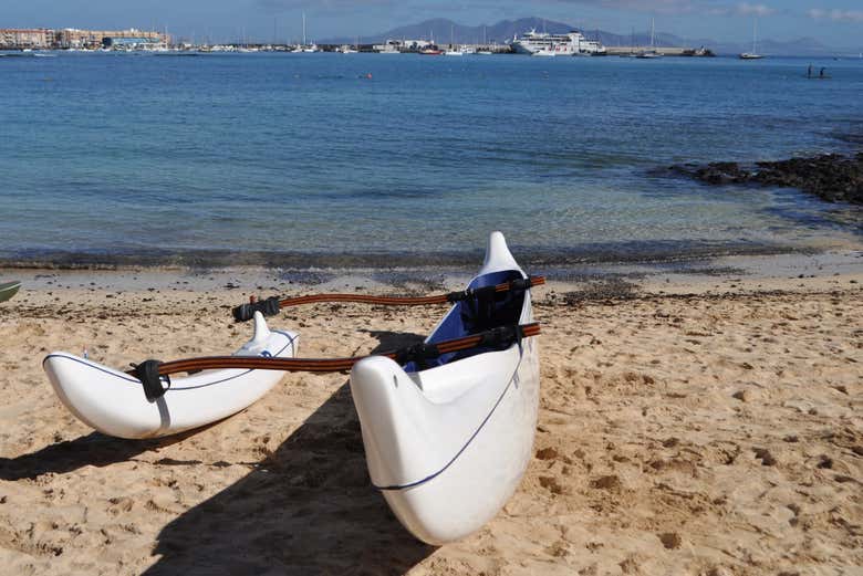Kayaks pour l'excursion