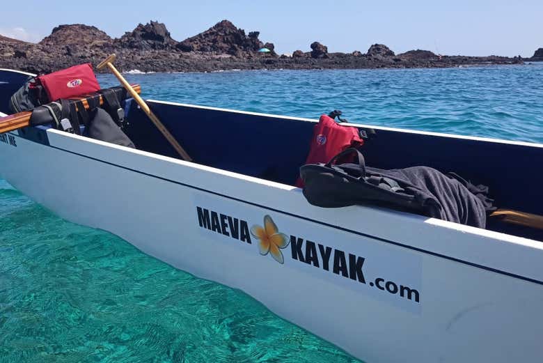 Kayak hawaïen pour l'expérience