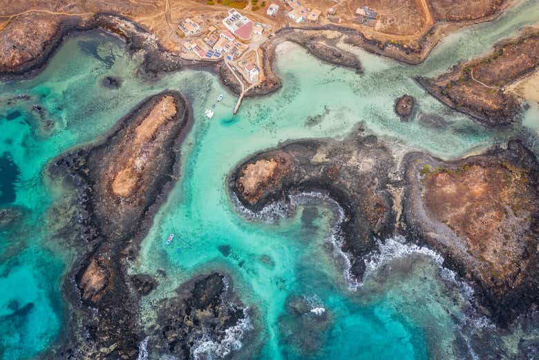 Île de Lobos depuis les hauteurs