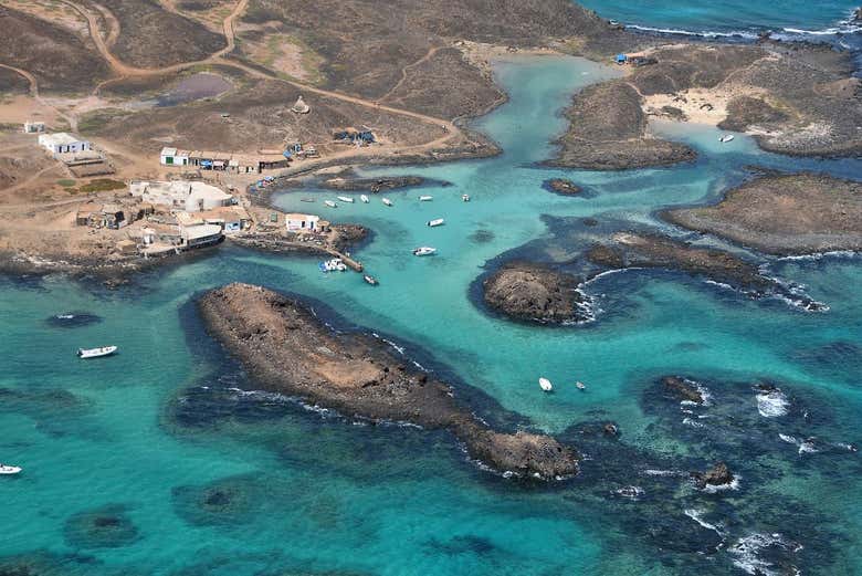 Paisajes de la isla de Lobos