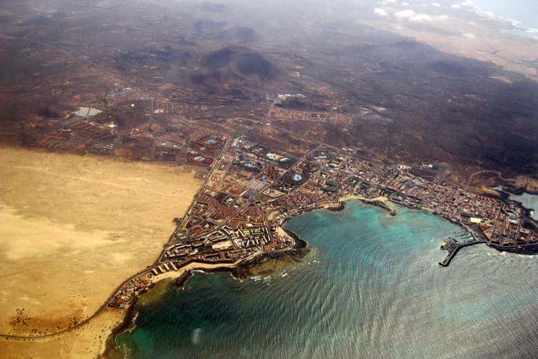 Vue panoramique sur Corralejo