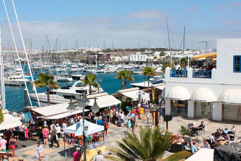 Marché ouvert de Marina Rubicón