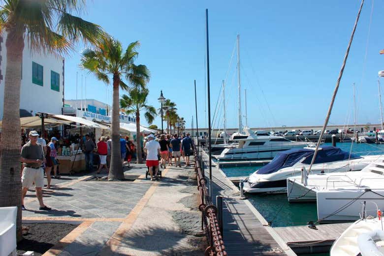 Paseo marítimo de Playa Blanca