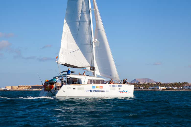 Bateau de l'excursion