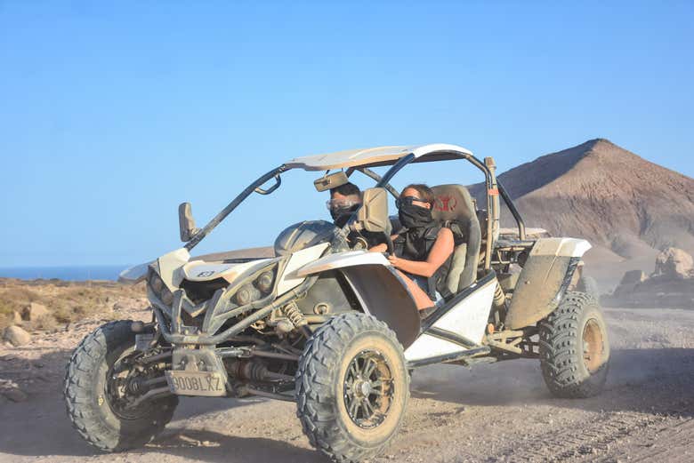 A bordo del buggy