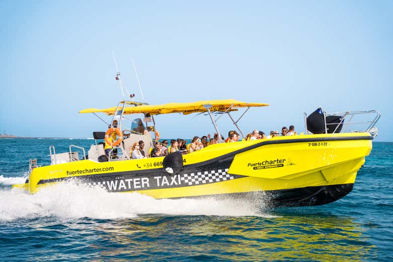 Watertaxi a la isla de Lobos