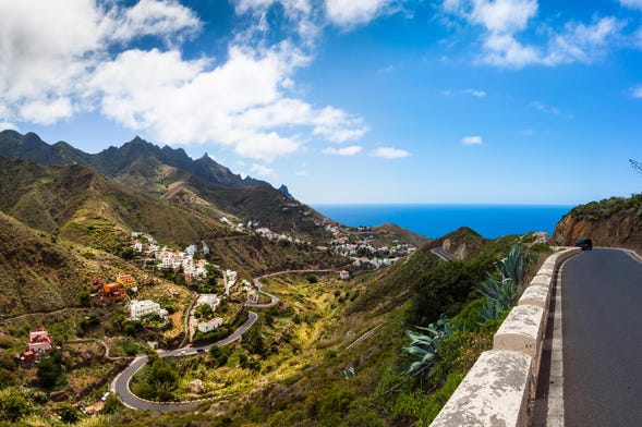 Excursão a Santa Cruz, La Laguna e Taganana saindo do sul de Tenerife