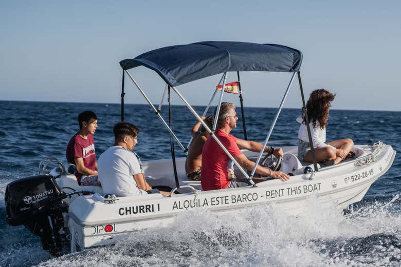 Sailing on the Costa Adeje