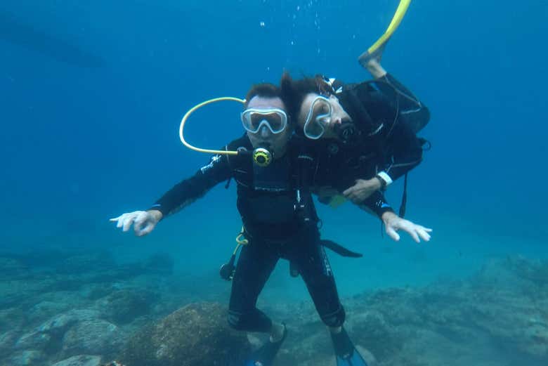 Immersione per principianti nel sud di Tenerife