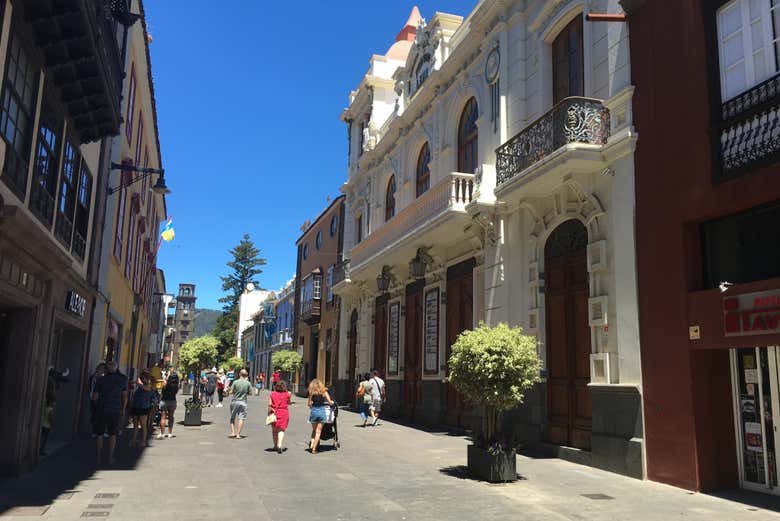 Paseando por el centro histórico de La Laguna