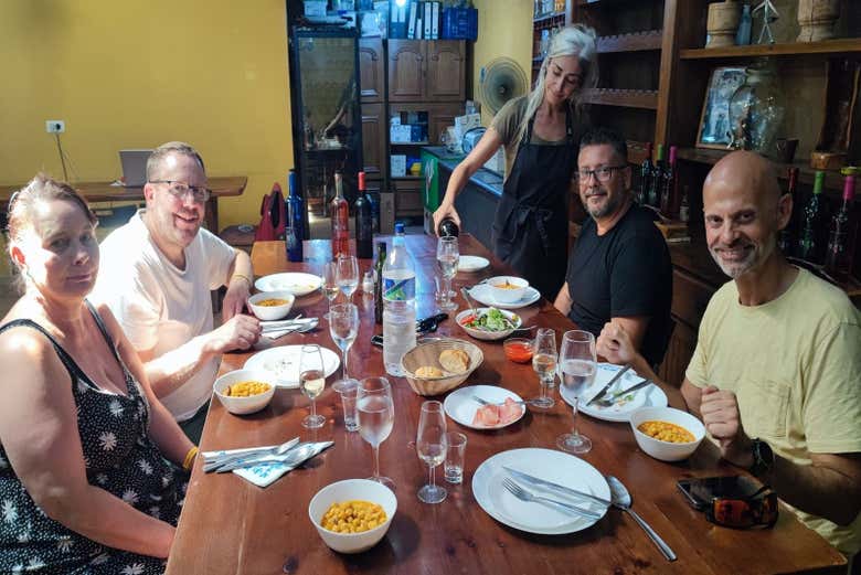 Cata de vinos en Vilaflor