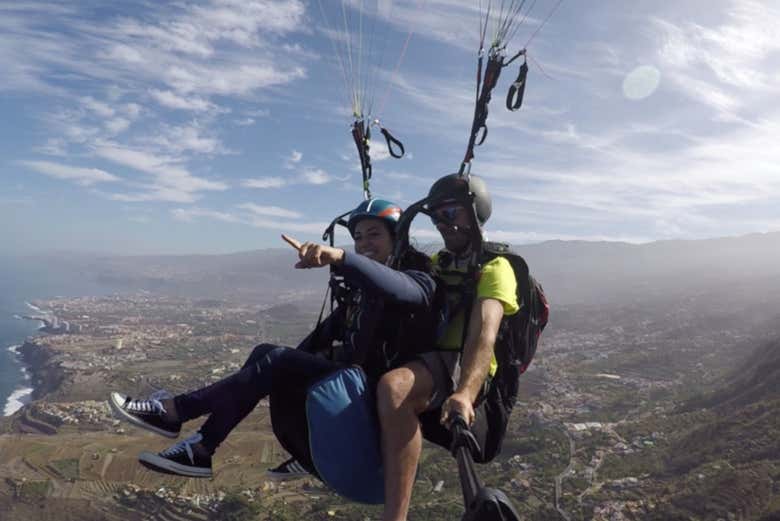 Volar en parapente es una experiencia única