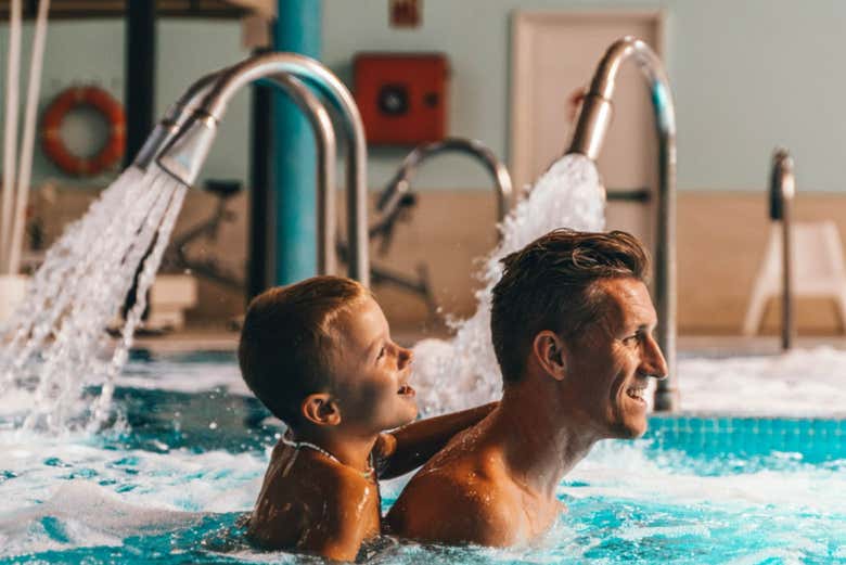 Divertimento nell'Aqua Club Termal
