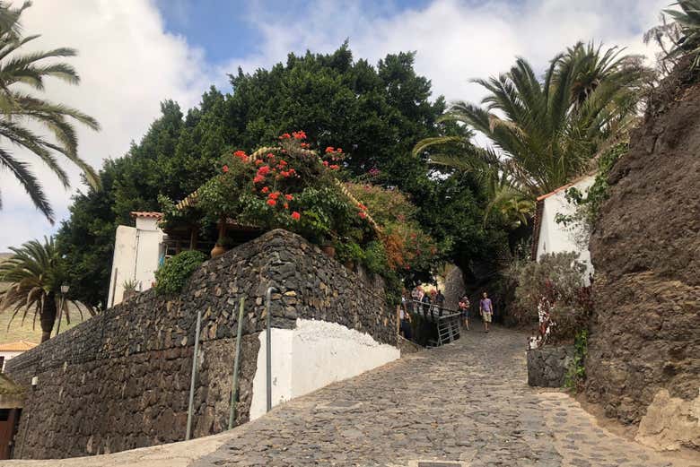 Calles pedradas del Valle de Masca