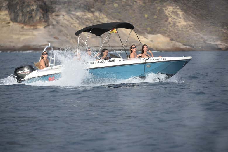 Navegando por aguas de Tenerife