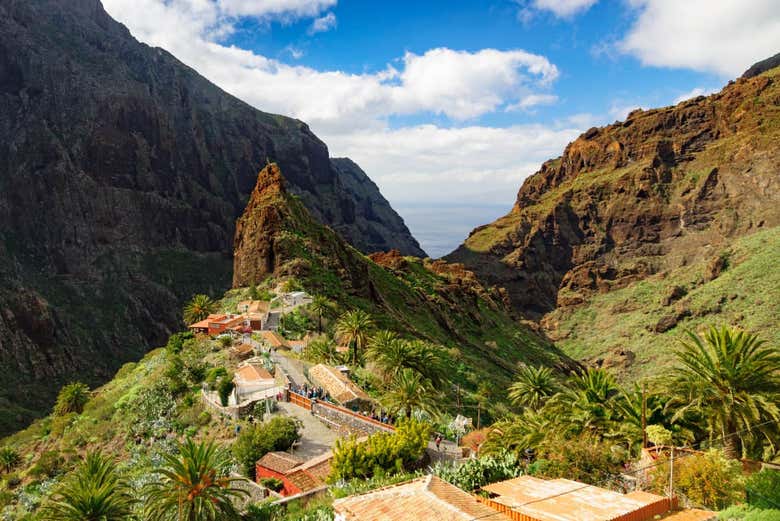 Paisaje montañoso de Masca