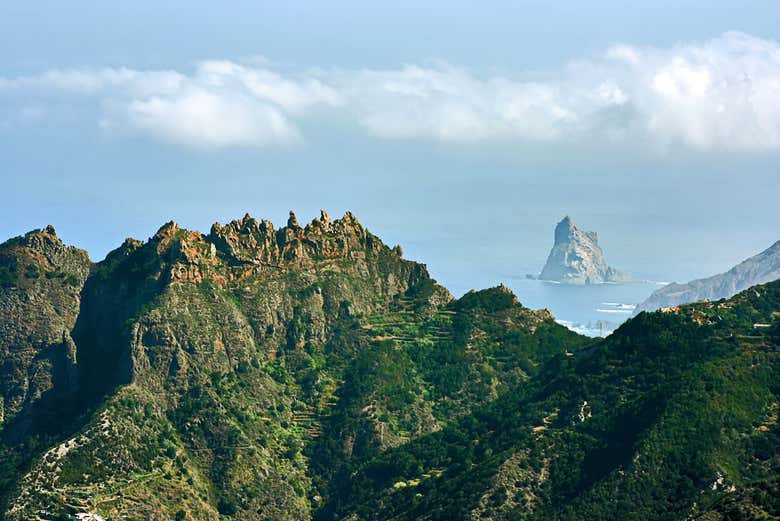Panoramic view of Taganana
