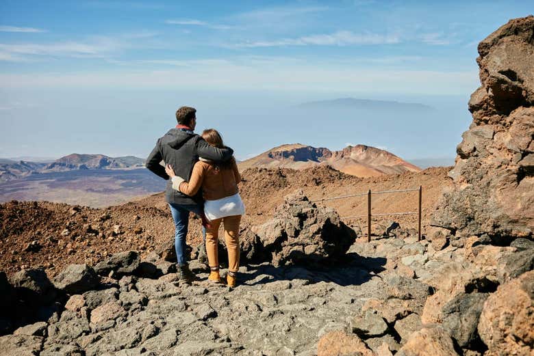 Desfrutando do Parque Nacional do Teide