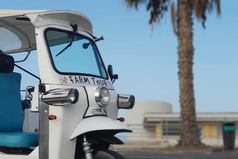 Tuk tuk na Costa Adeje