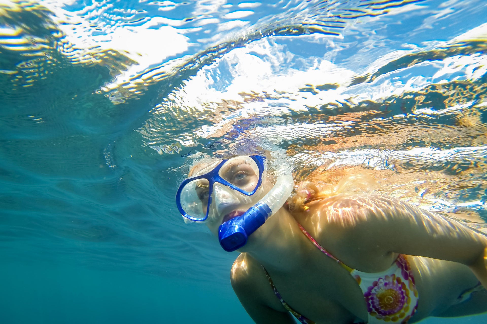 Snorkeling a Costa Adeje