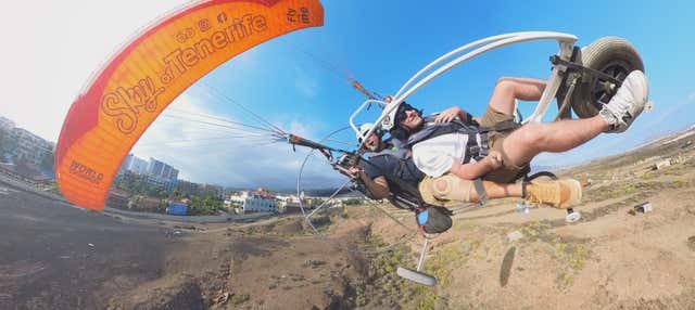 Volo in paratrike nel sud di Tenerife