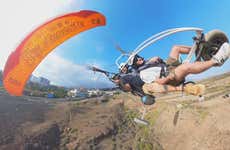 Voo de paratrike pelo sul de Tenerife