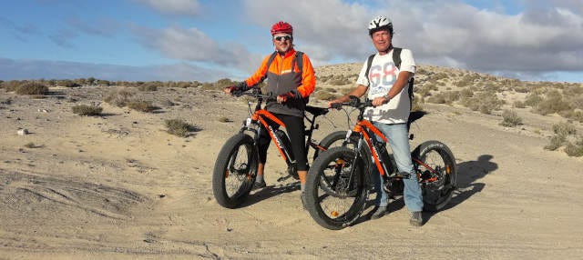 Tour en bicicleta eléctrica desde Costa Calma