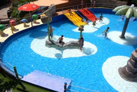 The pools around Marineland