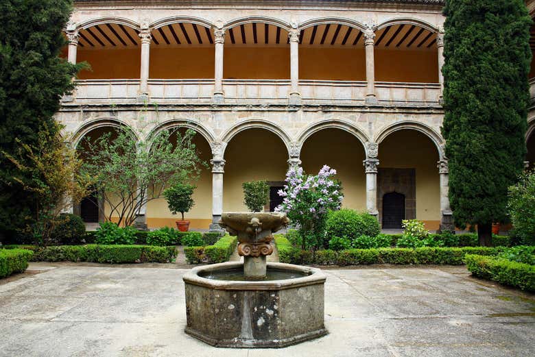 Uno de los claustros del monasterio