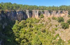 Excursão aos poços e lagoas de Cuenca