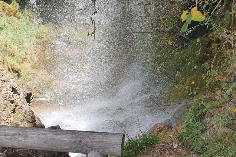 Cascata da nascente do rio Júcar