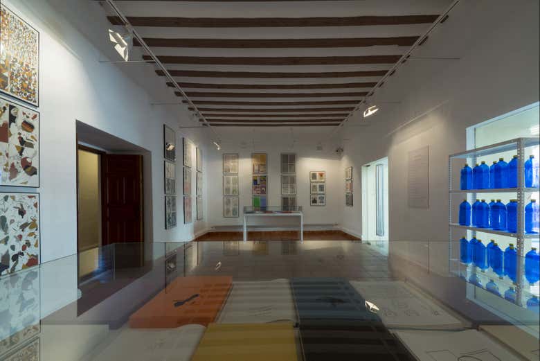Una sala espositiva della Fundación Antonio Pérez