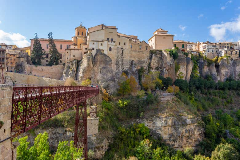 Uma bela panorâmica de Cuenca
