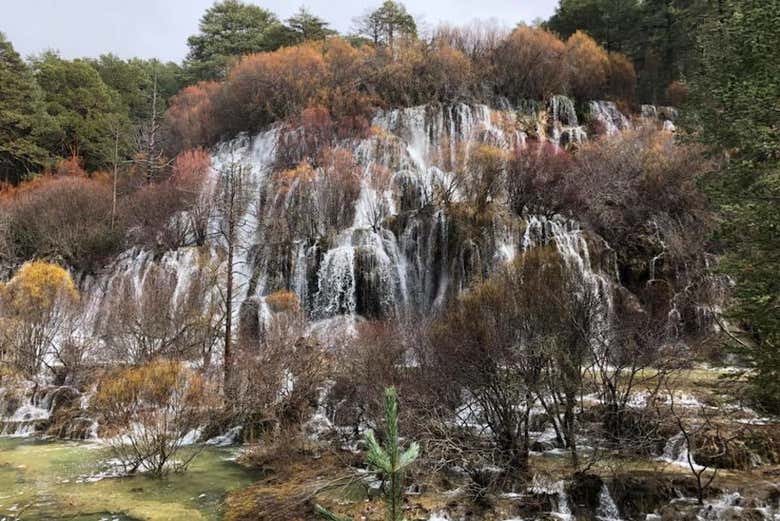 Gran cascada del río Cuervo