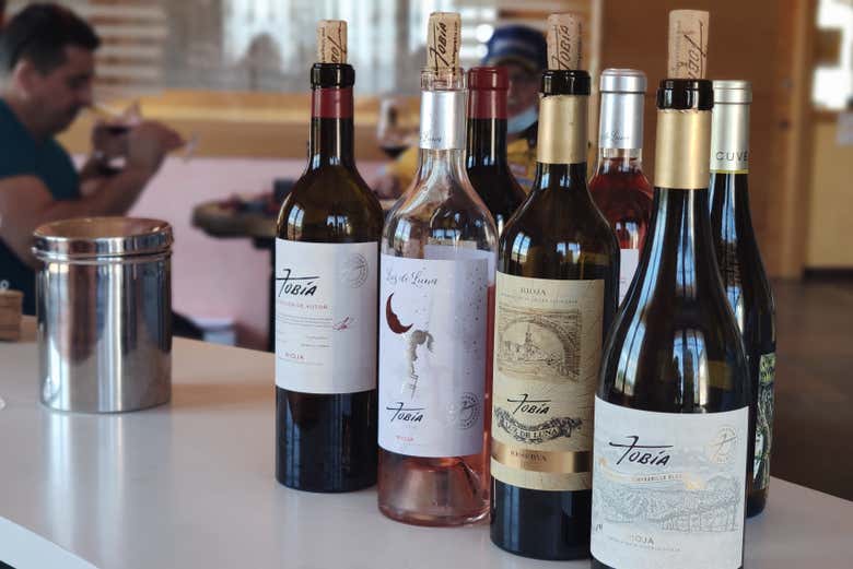 Selection of wines