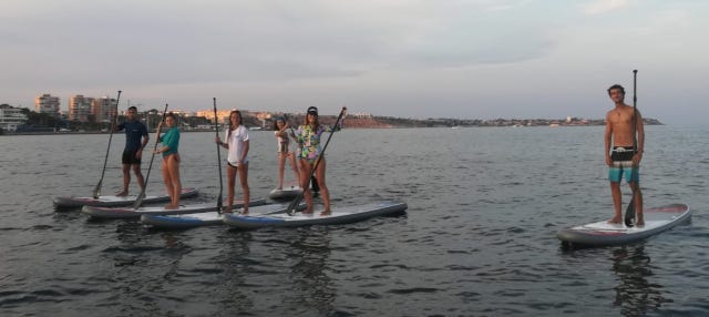 Paddle surf por Dehesa de Campoamor