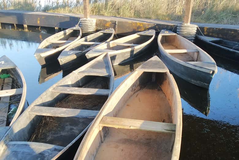 Barche di legno tradizionale