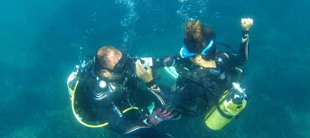 Bautismo de buceo en Denia
